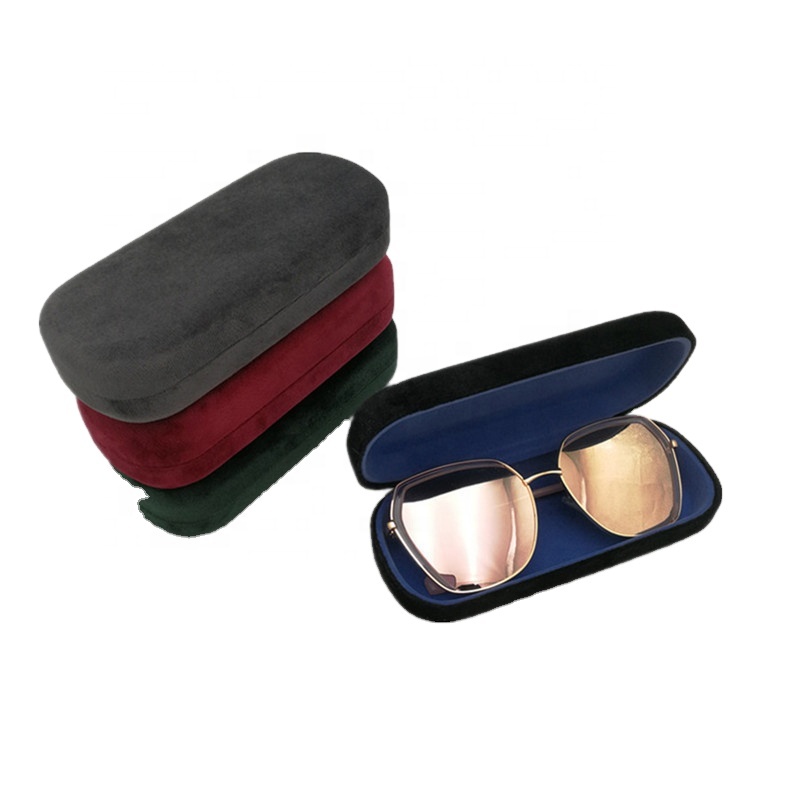 Óculos de sol protetores de veludo preto óculos personalizados
