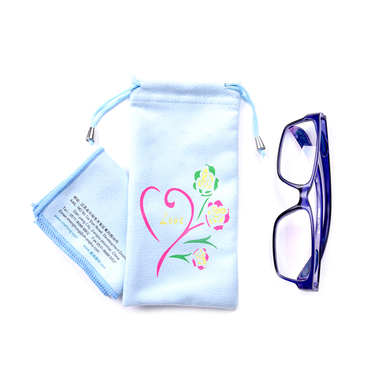 Bolsa para óculos de sol esportivo com logo_Wide Bolsa para óculos de sol