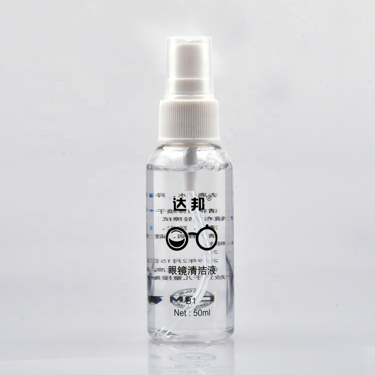 Personalizar spray de limpeza de óculos de sol atacado limpador de lentes spray